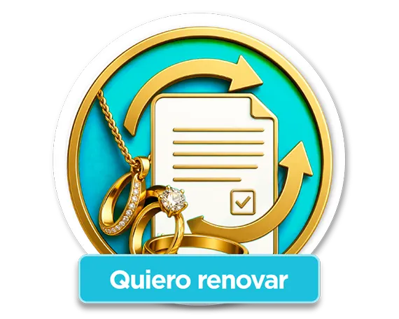 Crédito por tus joyas
